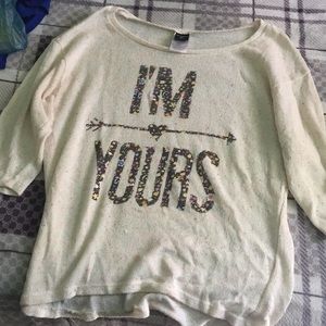 An I’m yours shirt